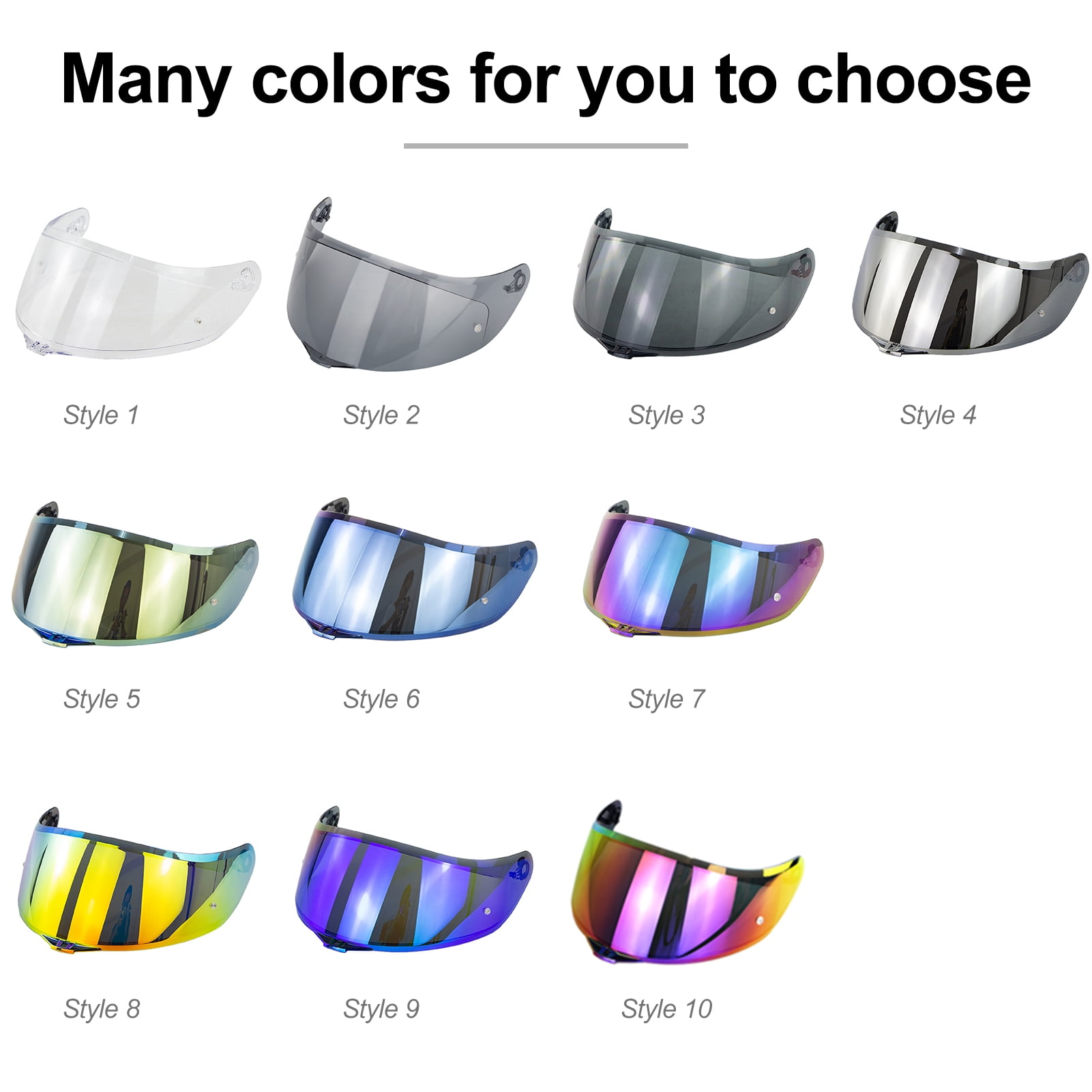 agv k5 2 visor Camrusic Motorcycle Helmet Lens Compatible with K1 K3-SV Especially Design Motorcycle Helmet Visor Replacement For
