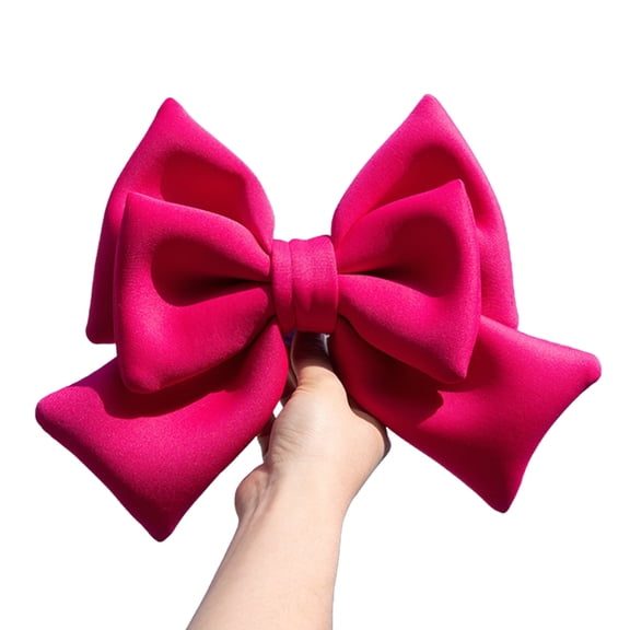 Motorcycle Helmets Bowknot Decoration Motorbike Helmets Decor Fashion Helmets Patches Adhesive Large Bowknot Ornament