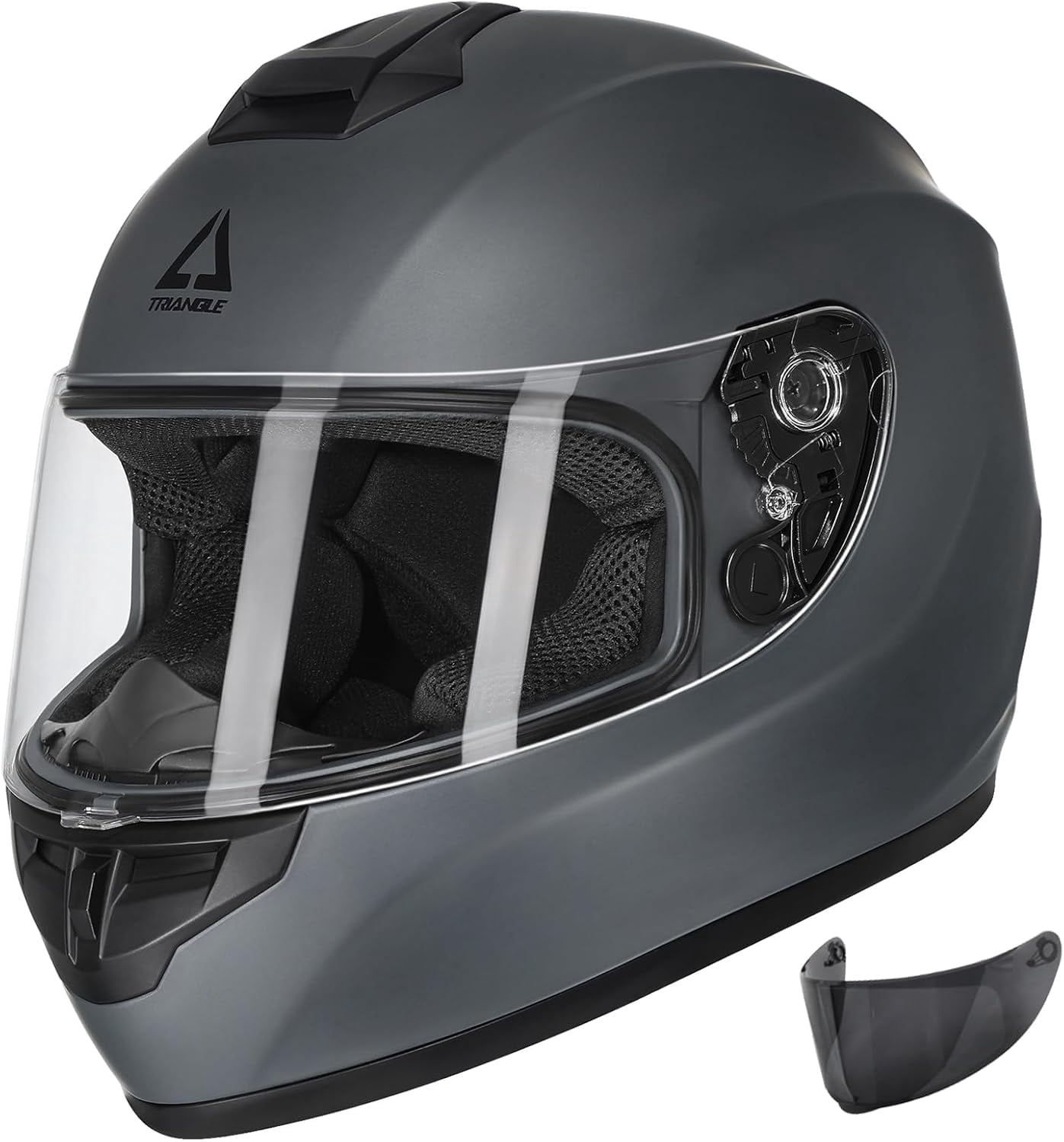Motorcycle Helmets Full Face Motorcycle Helmet for Men & Women with Tinted and Clear Visor Meet Dot Approved