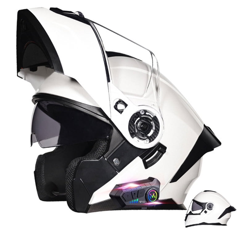dot certified bluetooth motorcycle helmet GDM DEMON with 4 Shields Large / Matte Black 218 Approved motorcycle helmet GDM VENOM Full Face Motorcycle Helmet Aerodynamic shell design constructed using an advanced lightweight composite poly Daytona Glide Modular Motorcycle Helmet