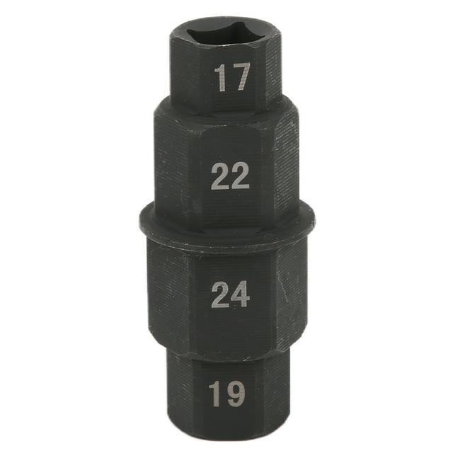 Motorcycle Hex Axle Tool 17/19/22/24mm Front Wheel Hub Spindle Socket
