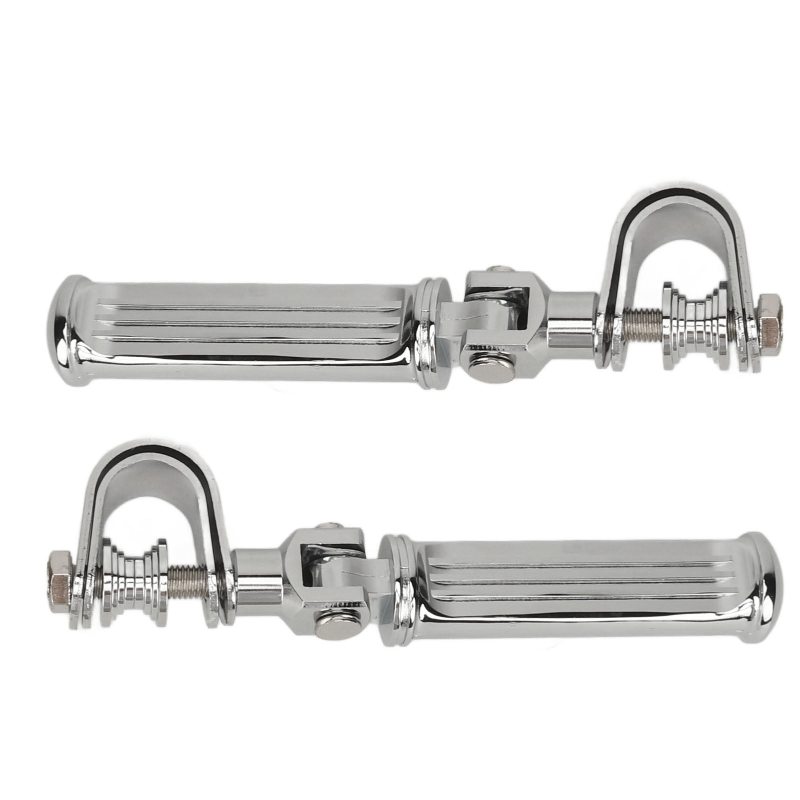 Motorcycle Highway Foot Pegs 25mm to 32mm Aluminum Alloy Universal Fit