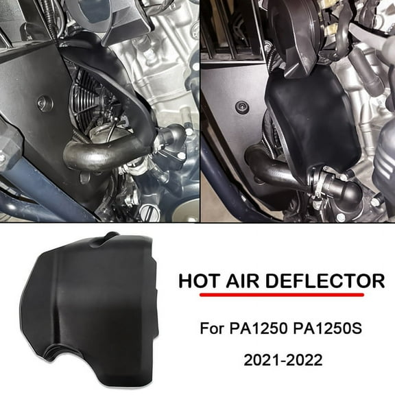 Motorcycle Hot Deflector Exhaust System Middle Heat Shield Cover for-- Pan America 1250 2021-2022