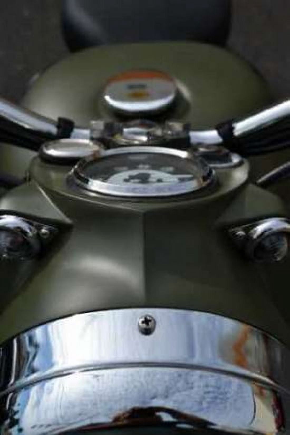 Motorcycle II Canvas Art - Brian Moore (24 x 36)
