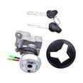 thumbnail image 1 of Motorcycle Ignition Switch Spare Parts Accessories Gas Cap Seat Lock Keys with, 1 of 8