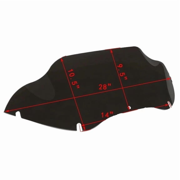 Motorcycle Inner Outer Fairing Windshield Trim For Harley Touring Road Glide 2004-2013