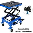 Motorcycle Jack, NBXPOW Hydraulic Motorcycle Scissor Jack 300 LB Load