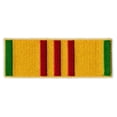 thumbnail image 1 of Motorcycle Jacket Embroidered Patch - Vietnam War Service Ribbon Bar - Vest, Cut, Leathers - 3.5" x 1.25", 1 of 1