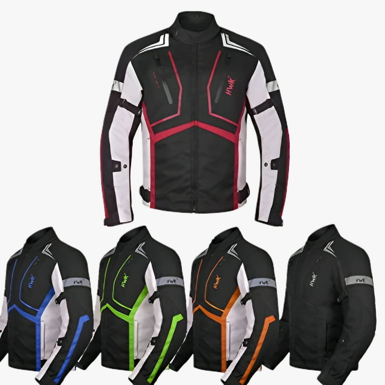 HWK Scorpion Motorcycle Jacket for Men and Women - Armored Cordura
