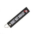 thumbnail image 1 of Motorcycle Keychain Car Embroidery Key Chain Gifts Tag Key Fobs Holder Loud Noise Loud Pipes Team Bride Organ Save Lives Keychain, 1 of 12