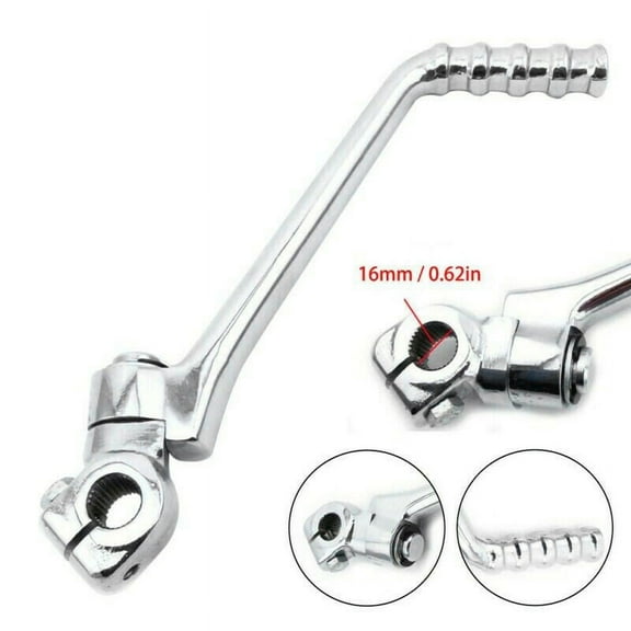 Motorcycle Kick Starter Lever Start Pedal for KE KL/KLX/KX/KDX//125/175/200 16mm