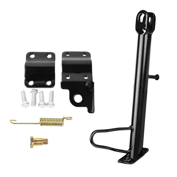 Motorcycle Kickstand Modification Kickstand with Mounting Accessory Side Stand Replacement Side Support Stand