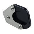 thumbnail image 1 of Motorcycle Kickstand Pad Support Modification Anti- Foot Stand Extension for 2018 2019 Black, 1 of 7