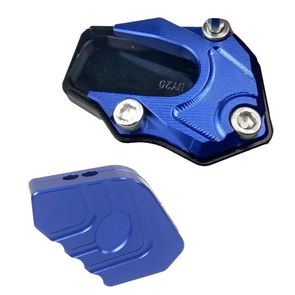 Motorcycle Kickstand Pad Tipping On Soft Ground Motorcycle Kickstand Support Kick Stand Puck Plate For Touring & Sport Bikes