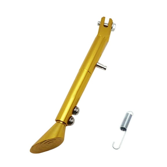 Motorcycle Kickstand Side Stand Adjust Holder Aluminum Alloy Foot Side Stand Quick Installation Lightweight