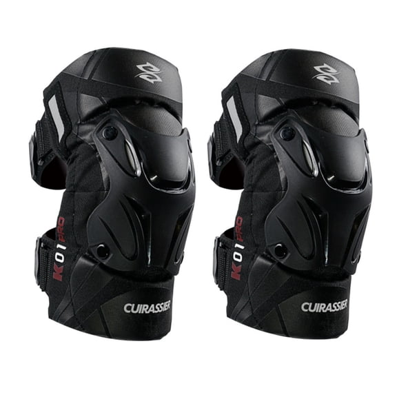 Motorcycle Knee Pads, Reflective Off Road Riding Protective Gear, Adjustable Guards