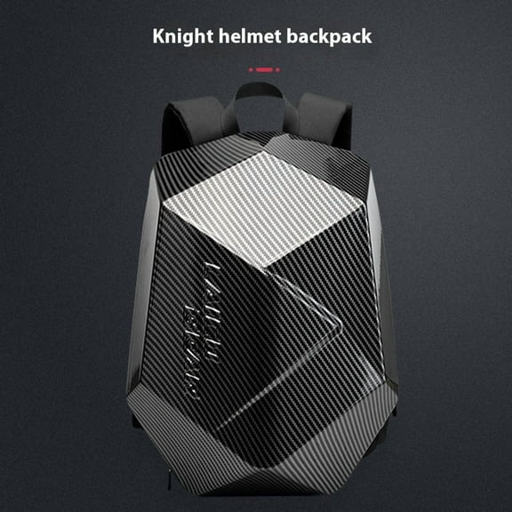 Motorcycle Knight Hard Shell Backpack Backpack,Average Size