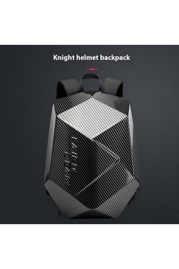Motorcycle Knight Hard Shell Backpack Backpack,Average Size