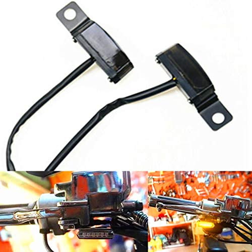 Motorcycle LED Flowing Blinker Mini Turn Signal Light For Harley Honda Suzuki Kawasaki Yamaha Cafe Racer Cruiser Chopper XL XR KL VTX