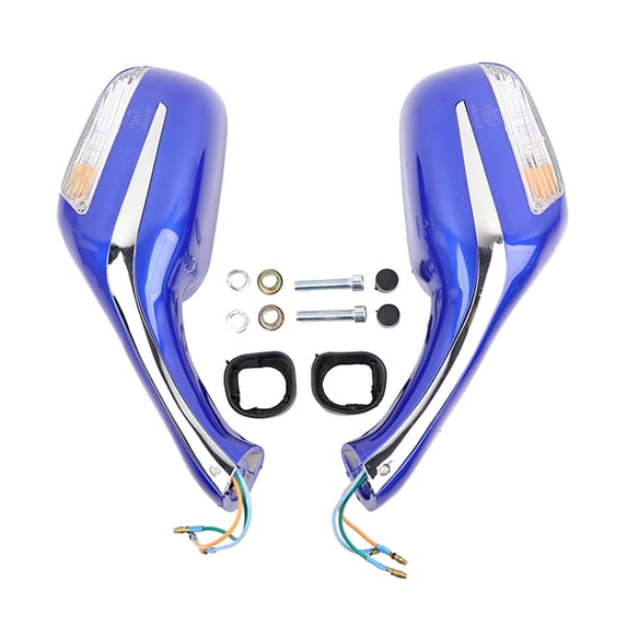 Motorcycle LED Front Turn Signals Rear View Rearview Side Motorcycle Modification