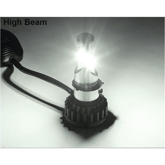 Motorcycle LED Headlight Bulb H4 HS1 BA20D P15D H6 3500LM 35W Hi/Lo Beam Light