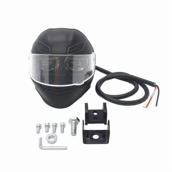 Motorcycle LED Headlight Waterproof, High Brightness Motorcycle Headlight with Multiple Lighting Modes Easy Installation for Motorcycle ATV SUV Night Riding Driving