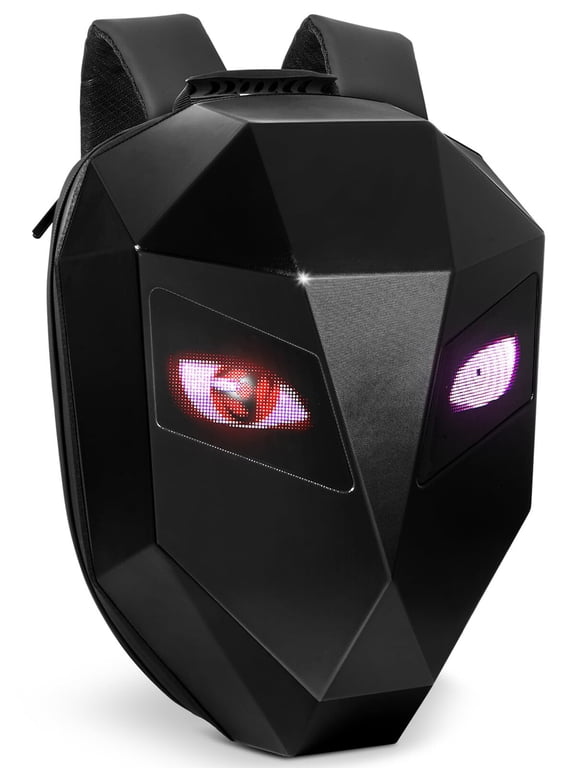 Motorcycle LED Knight Backpack With Full-color screen, Laptop Backpack, DIY programming Backpack, Riding Backpack For Travelling Camping Cycling