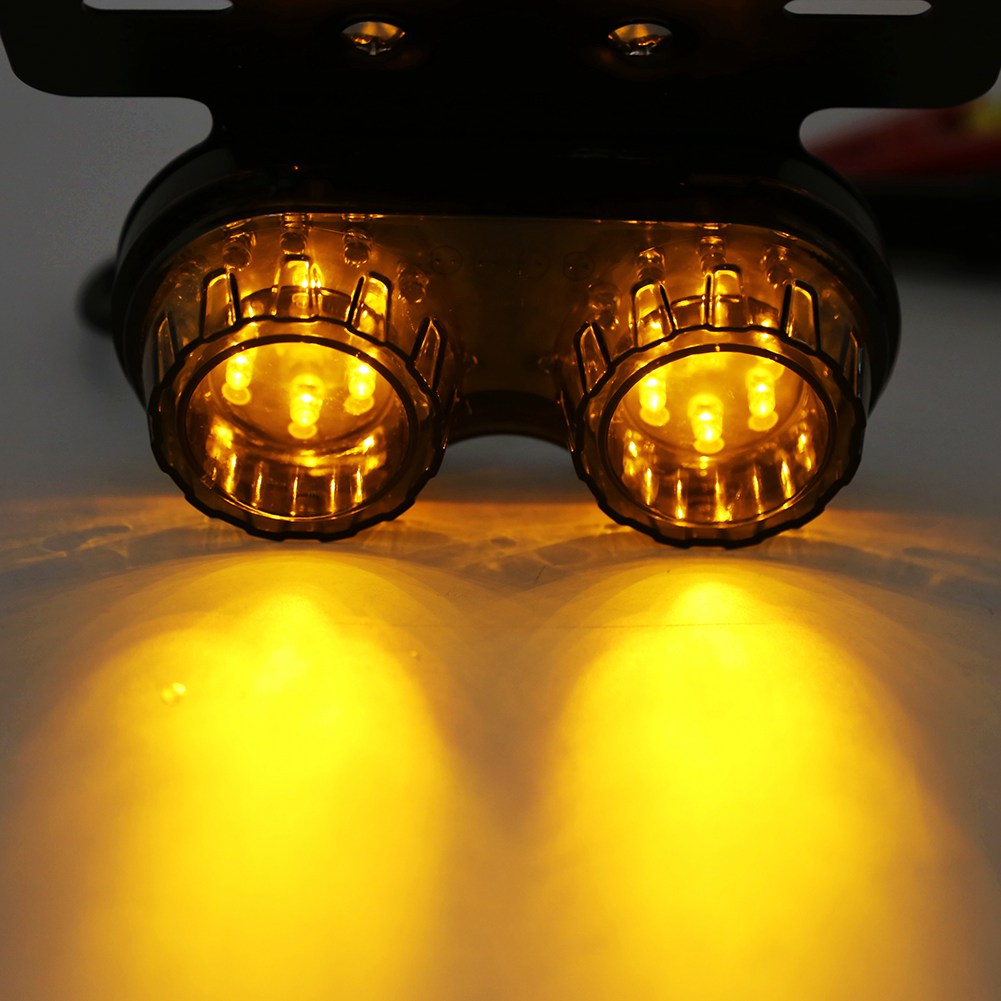 Motorcycle LED Tail Lights, Multifunction Simple Installation Brake