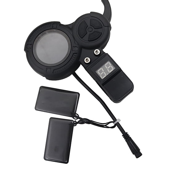 Motorcycle LED Throttle Accelerator For VSETT 8 8+ 9 9+ 10+ 11+ Electric Scooter Real Time Monitoring Shockproof