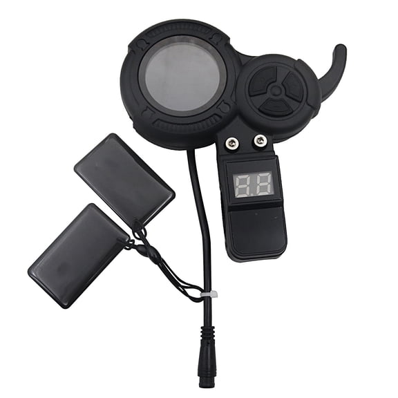 Motorcycle LED Throttle Accelerator For VSETT 8 8+ 9 9+ 10+ 11+ Electric Scooter Real Time Monitoring Shockproof