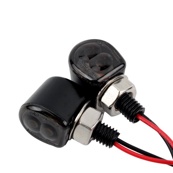 Motorcycle LED Turn Signal Light Indicator Blinker Light for Cafe Racer Bobber Honda Universal Motocross Accessories