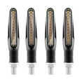 thumbnail image 1 of Motorcycle LED Turn Signals 2/4-Pack,Slim Amber Blinker Indicators,Universal 12 V Lights, 1 of 1