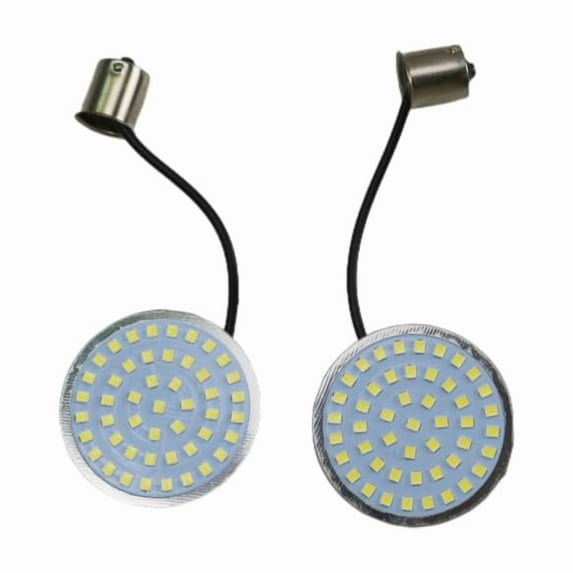 Motorcycle LED Turn Signals 2Inch Bullet Rear Brake Light for Harley Touring Electra Glide CVO Motorcycles