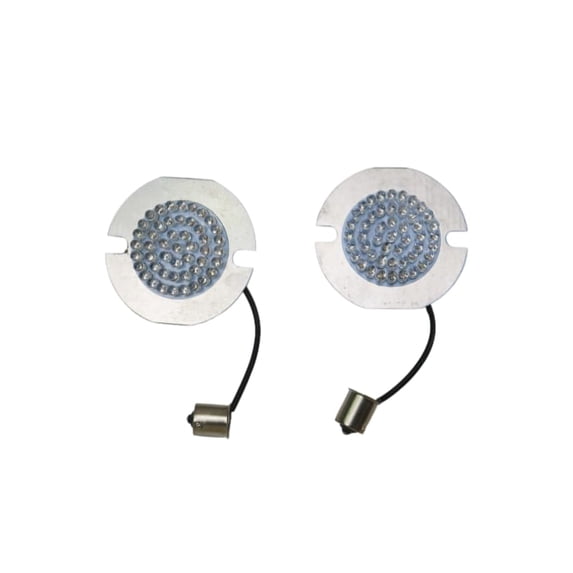 Motorcycle LED Turn Signals 3Inch Bullet Rear Brake Light for Harley ...
