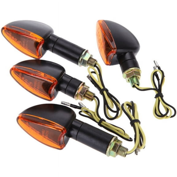 Motorcycle LED Turn Signals, Low Power Consumption Indicators Universal Fit for Most Scooters