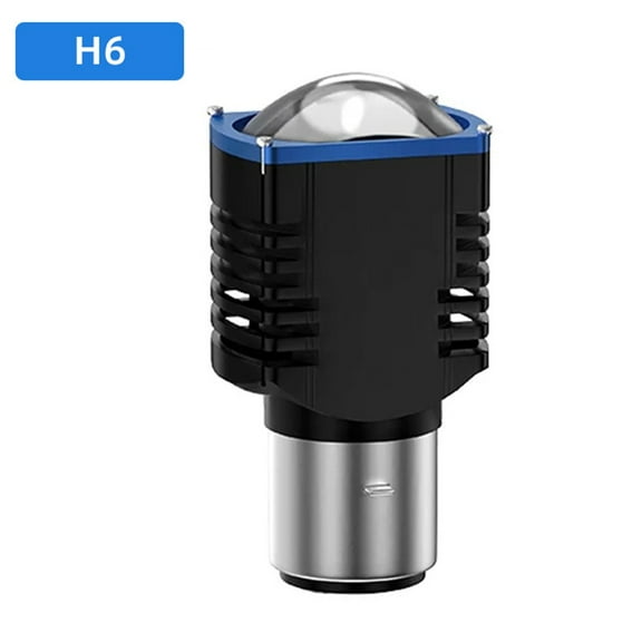 Motorcycle LED headlight bulb with lens Motorcycle spotlight H4 H6 BA20D