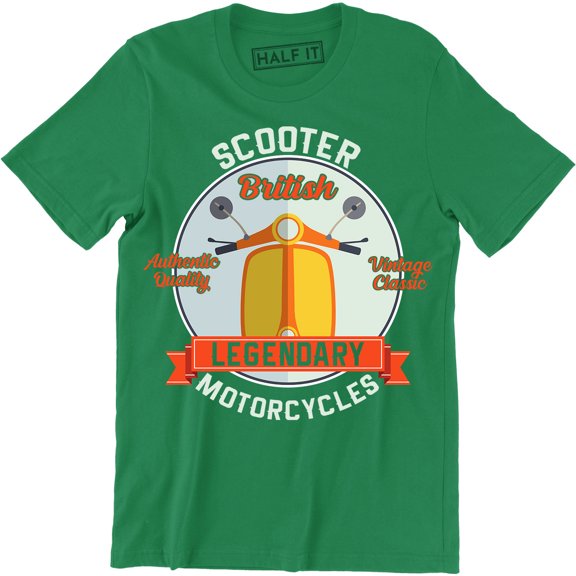 Motorcycle Legend Mens British Motorbike Bike Biker Union Jack Flag UK T-Shirt