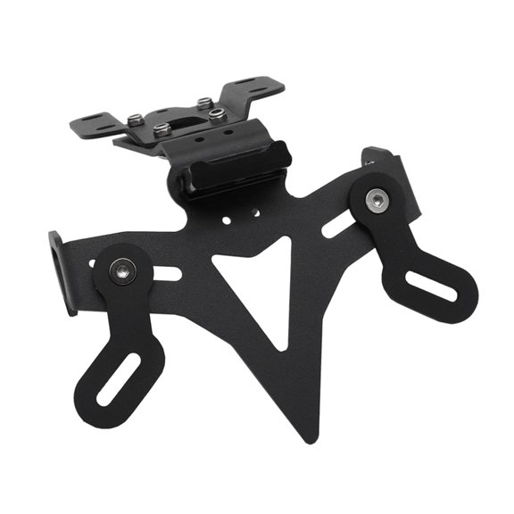Motorcycle License Plate Holder LED Bracket Tail License Plate Mount for MT07
