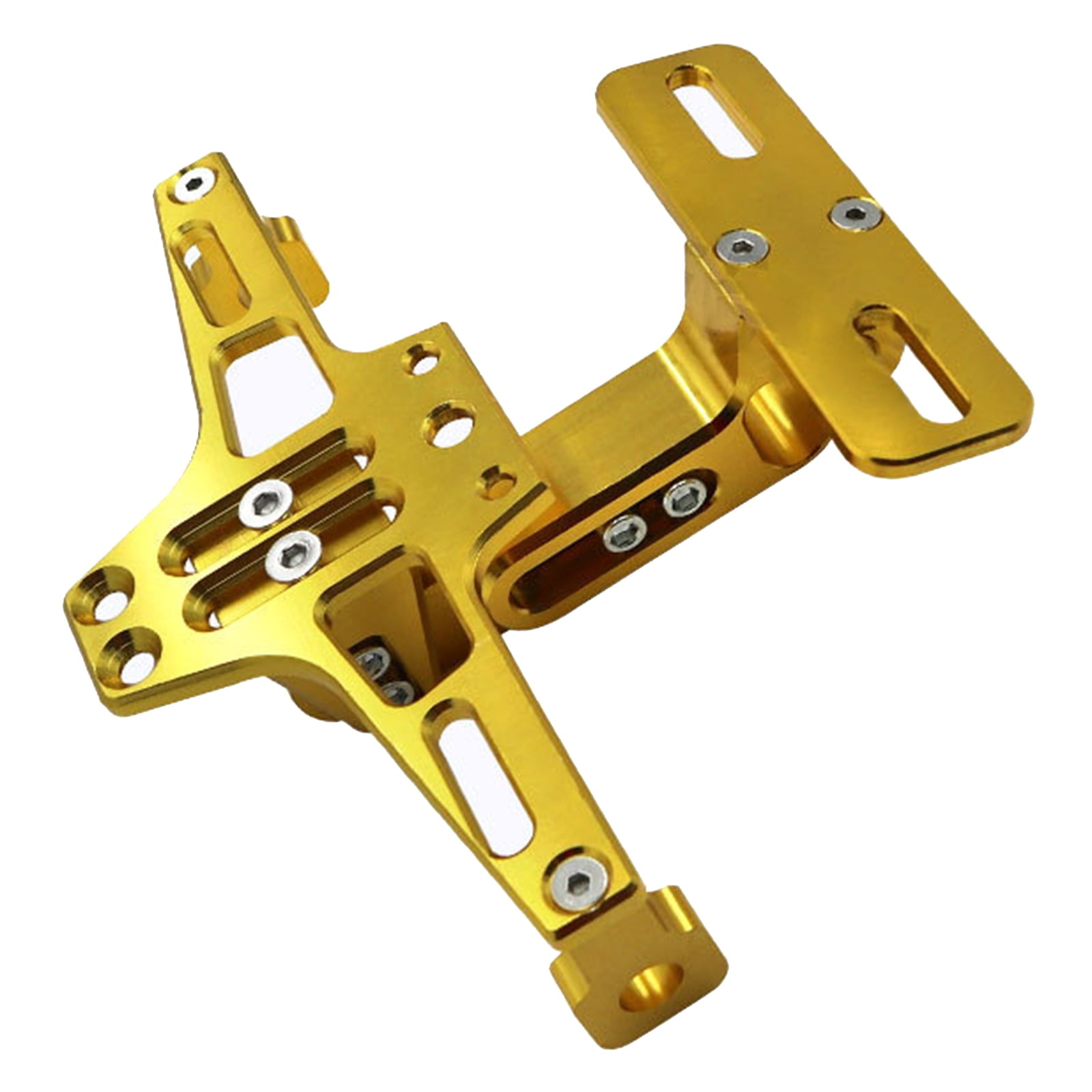 Motorcycle Rear License Plate Frame Holder Adjustable Scooter Motorbike ...