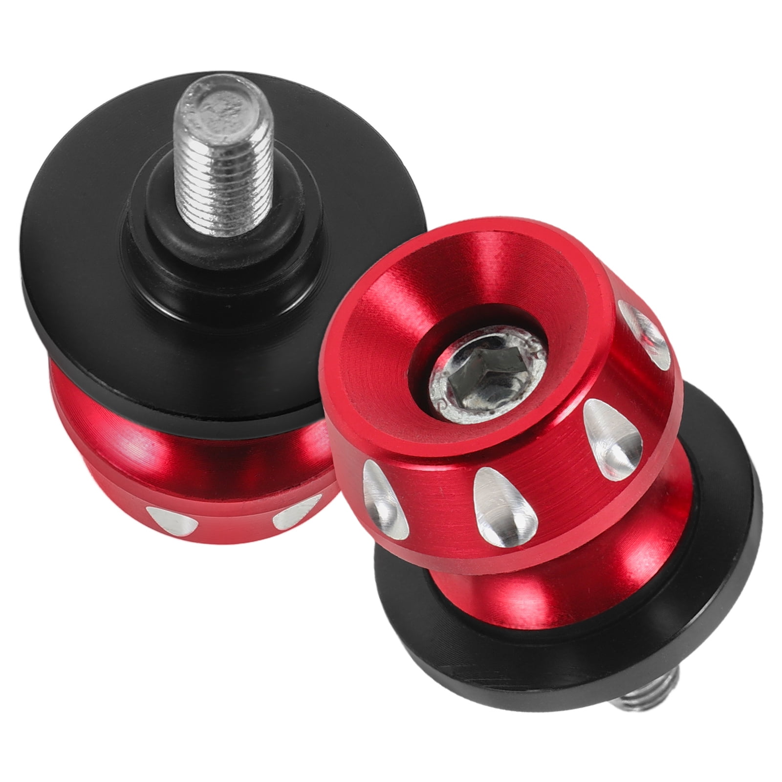 1 Pair Motorcycle Swing Arms Sliders Replacement Spools Stand Screws 8mm Motorcycle Supplies
