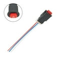thumbnail image 1 of Motorcycle Light Switch Double Hazard Flasher Signal 3 Wires, 1 of 12