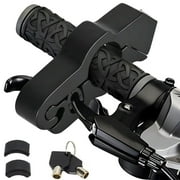 Motorcycle Locks Anti Theft - Motorcycle Lock Heavy Duty for Grip Lock Throttle Lock Brake Locks Anti Theft Motorcycle Locks Front Brake on Dirt Bike Moped Scooter Lock ATV & Motorcycle Accessories