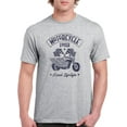 thumbnail image 1 of Motorcycle Lover T-Shirt Men -Smartprints Designs, Male Large, 1 of 4