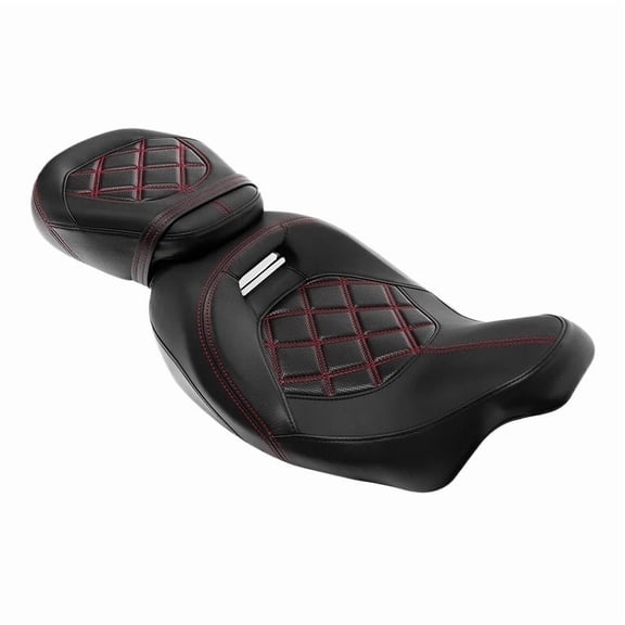 Motorcycle Low-Profile Driver Passenger Seat For Harley Touring Road Glide Special FLTRX FLTRXS 2009-2024