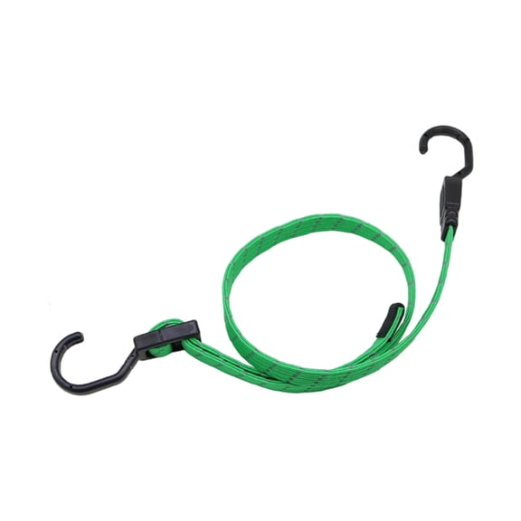 Motorcycle Luggage Rope Cord 100cm Reflective Bike Luggage Strap with Hooks High Elastic Lashing Rope Cargo Fixing Belt