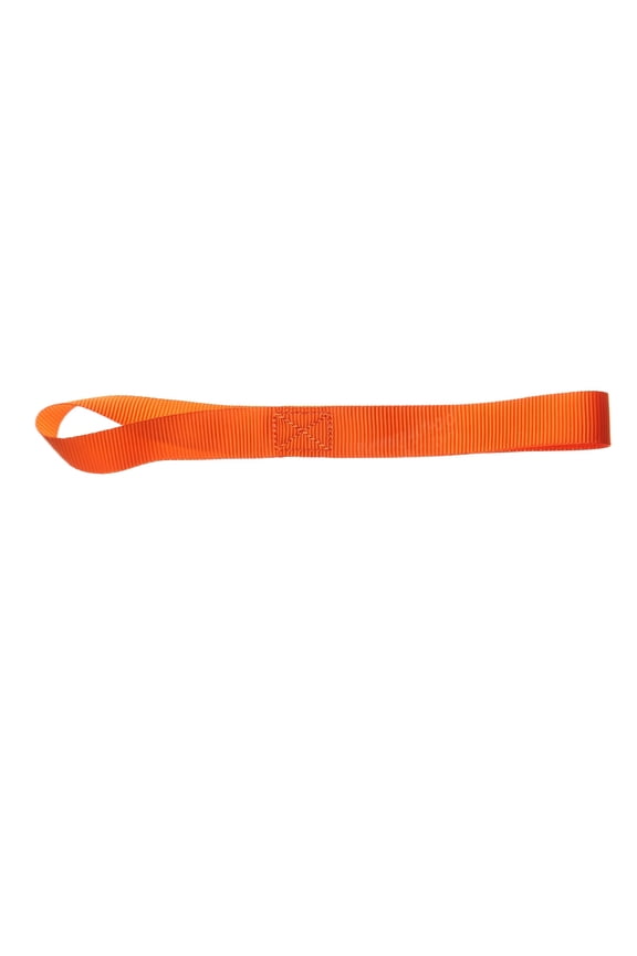 Motorcycle Luggage Soft Loop Tie Down Straps Heavy Duty Tow Strap, Orange, 1 Pack