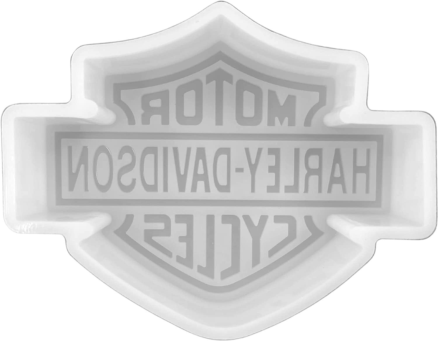 Motorcycle Man Harley Freshie Mold for Men Scented Cured Aroma Beads 4x3x0.8 D Country Resin, Car Candle, Soap, Freshie Oven Safe Silicone Heat Resistant