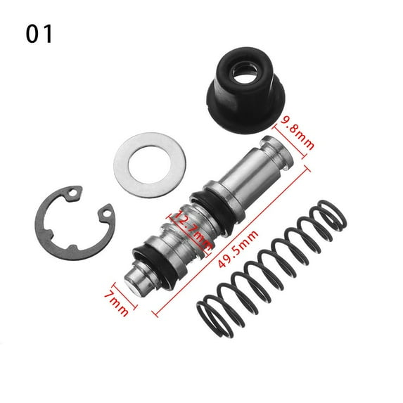 Motorcycle Master Cylinder Kits Set Piston Plunger Repair Clutch Brake Pump Piston Rigs Repair Accessories 1