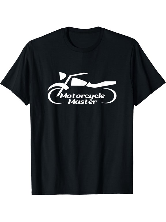 Motorcycle Master Mens Real Grandpas Ride Motorcycle Tee Bik T-Shirt