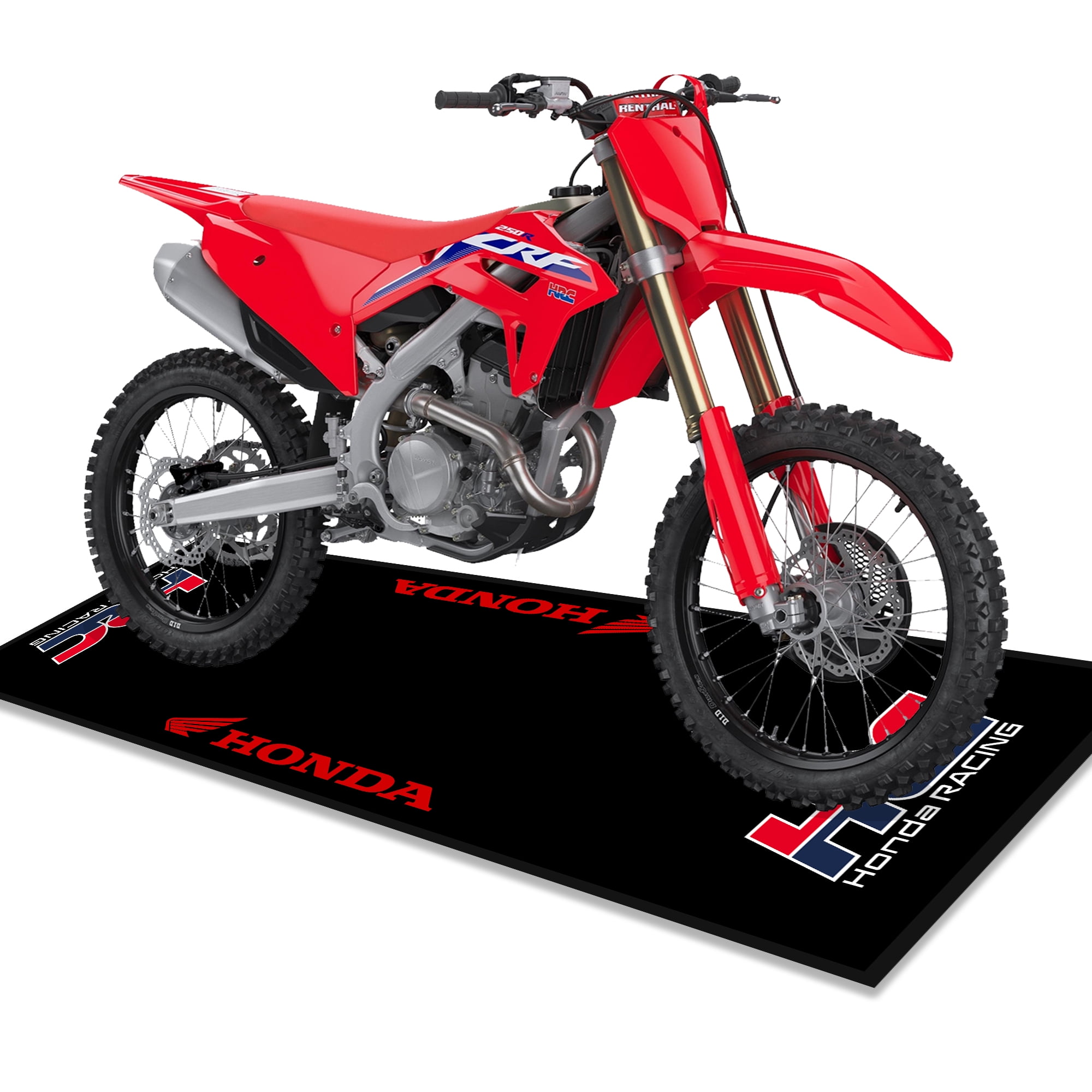 SIXTEN Motorcycle Mat For BMW - XL 95x240cm Eco Paddock Mat, Oil Absorbent, FIM Approved